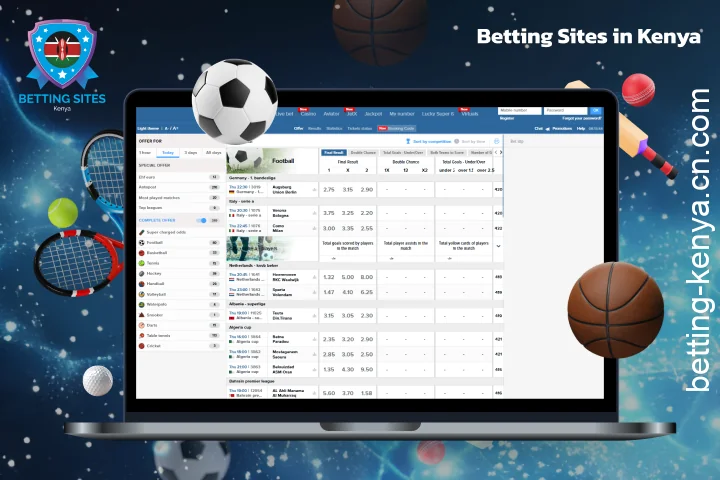Comparison of the best betting sites in Kenya
